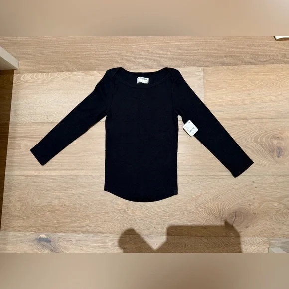 Free People Black Long Sleeve Top XS - Picture 2 of 4